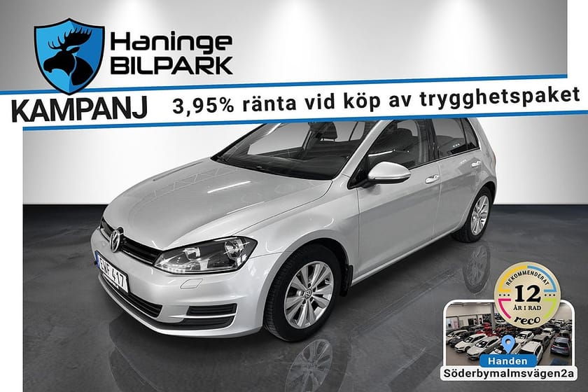 Bild 1 av Volkswagen Golf 5-dörrar 1.2 TSI/adaptiv/Bt/SUPERDEAL 3,95%