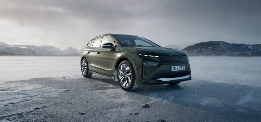 Skoda Elroq bakgrundsbild