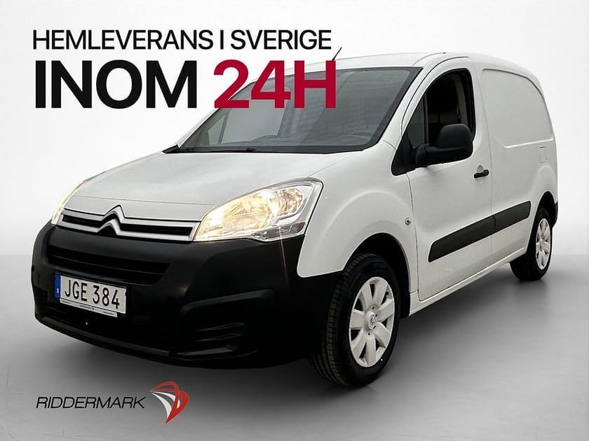Bild 1 av Citroën Berlingo Van Increased Payload 1.6HDi Ny-Kamrem 3-Sits Farthållare CarPlay