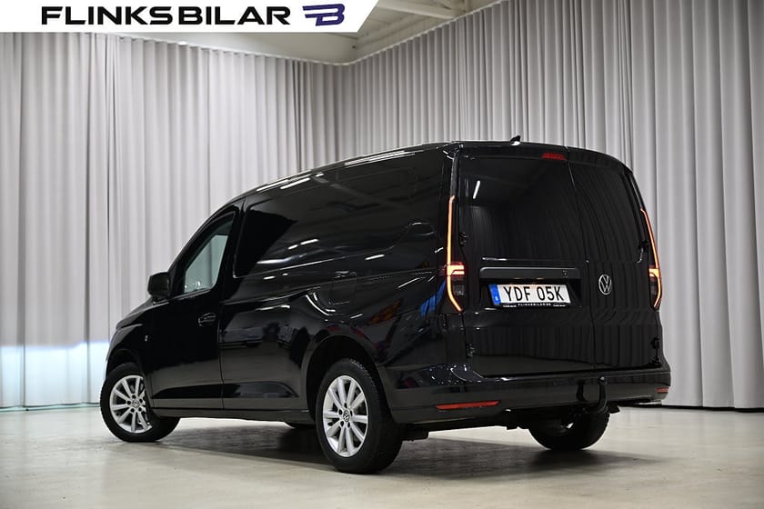 Bild 4 av Volkswagen Caddy Cargo Maxi DSG 122HK Nedlackad|LED|ActiveInfo|Backkamera|Leasbar