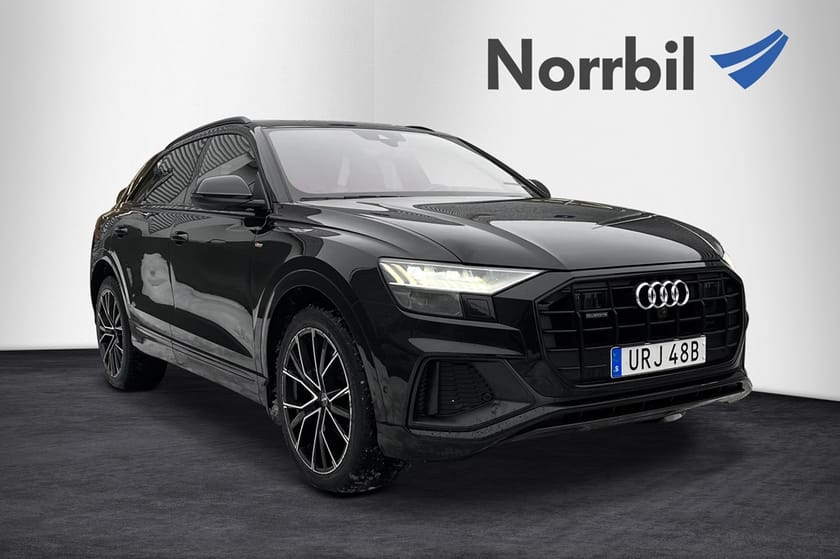 Bild 1 av Audi Q8 50 TDI quattro 286 HK, HUD, 22", Pano, 360Cam, B&O, Rattvä