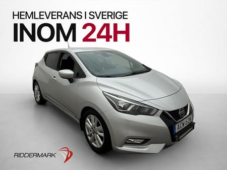 Nissan Micra 1.0 100hk Sensorer Farthållare 0,5l/mil