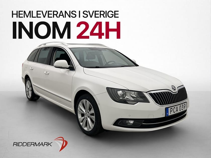 Bild 1 av Škoda Superb Kombi Skoda 2.0 TDI 170hk Elegance Pano Värmare Navi