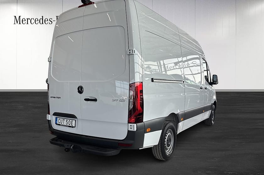 Bild 4 av Mercedes-Benz Sprinter 317 CDI RWD Panel Van A2 drag/värmare/lagerbil fri service 3år/9000mil