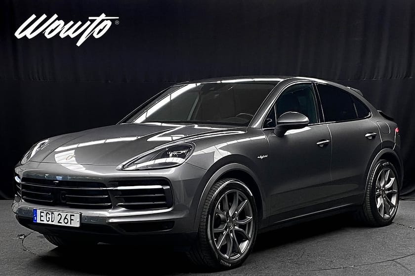 Bild 1 av Porsche Cayenne E-Hybrid Coupé 462HK /Bose /18-Vägs /Moms