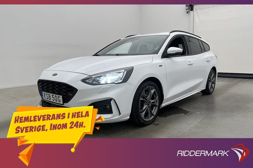 Bild 1 av Ford Focus Kombi 1.0 EcoBoost 125hk ST-Line Kamera CarPlay
