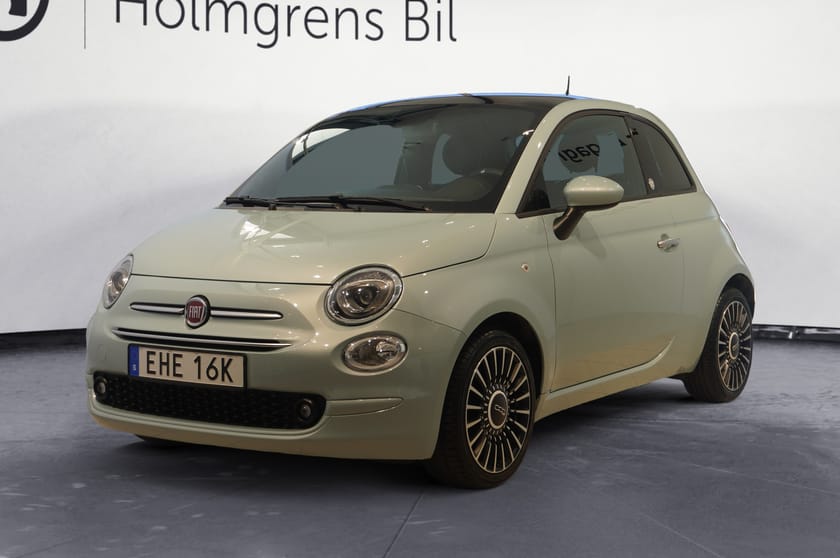 Bild 1 av Fiat 500 Hybrid Panorama Glastak Apple CarPlay PDC Låga Mil