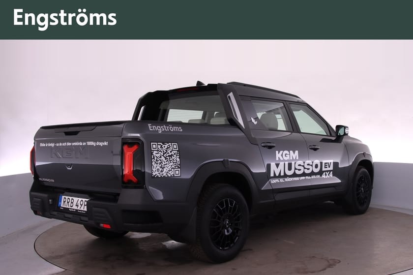 Bild 4 av KGM Musso EV 237hk 4WD Omgående leverans!