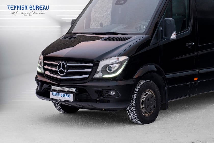 Bilde 2 av Mercedes-Benz Sprinter 519 BlueTEC Varebil W519/43L MINIBUSS 3,0d 190HK Aut. 17s Rullestol heis