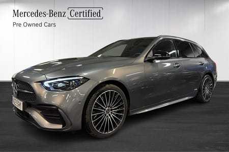 Mercedes-Benz C 300 T de 4MATIC Moms/AMG/Panorama/Burmester/Dragkrok