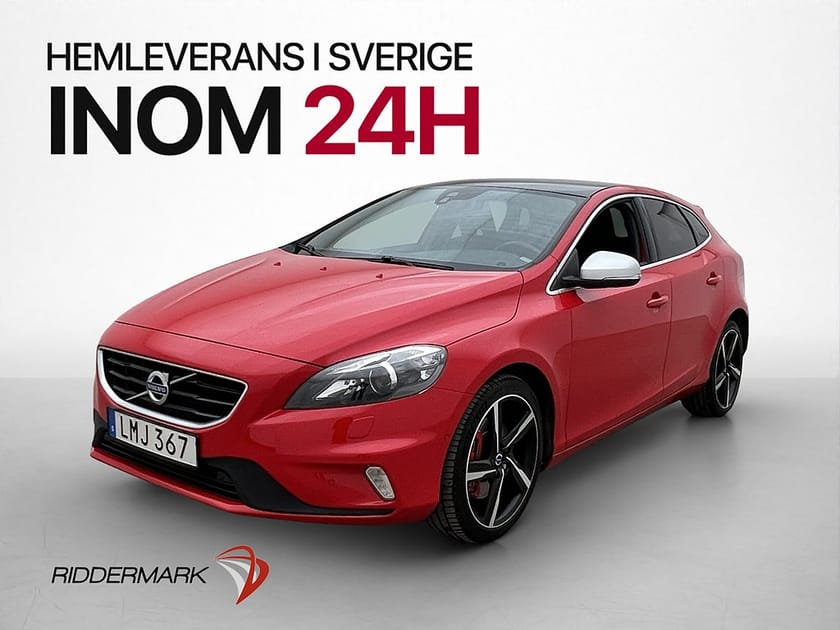 Bild 3 av Volvo V40 D4 190hk R-Design Värmare Drag Kamera VÄLSERVAD
