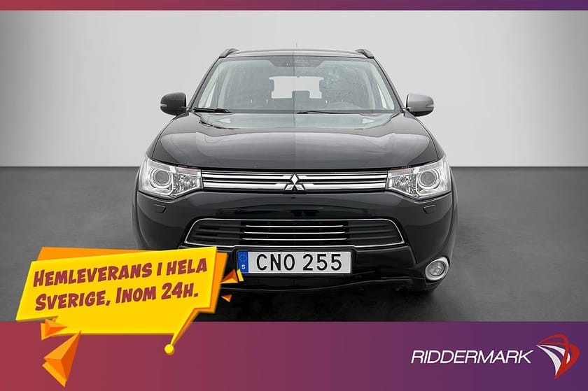 Bild 2 av Mitsubishi Outlander PHEV CVT 4WD Business Kamera Navi Skinn