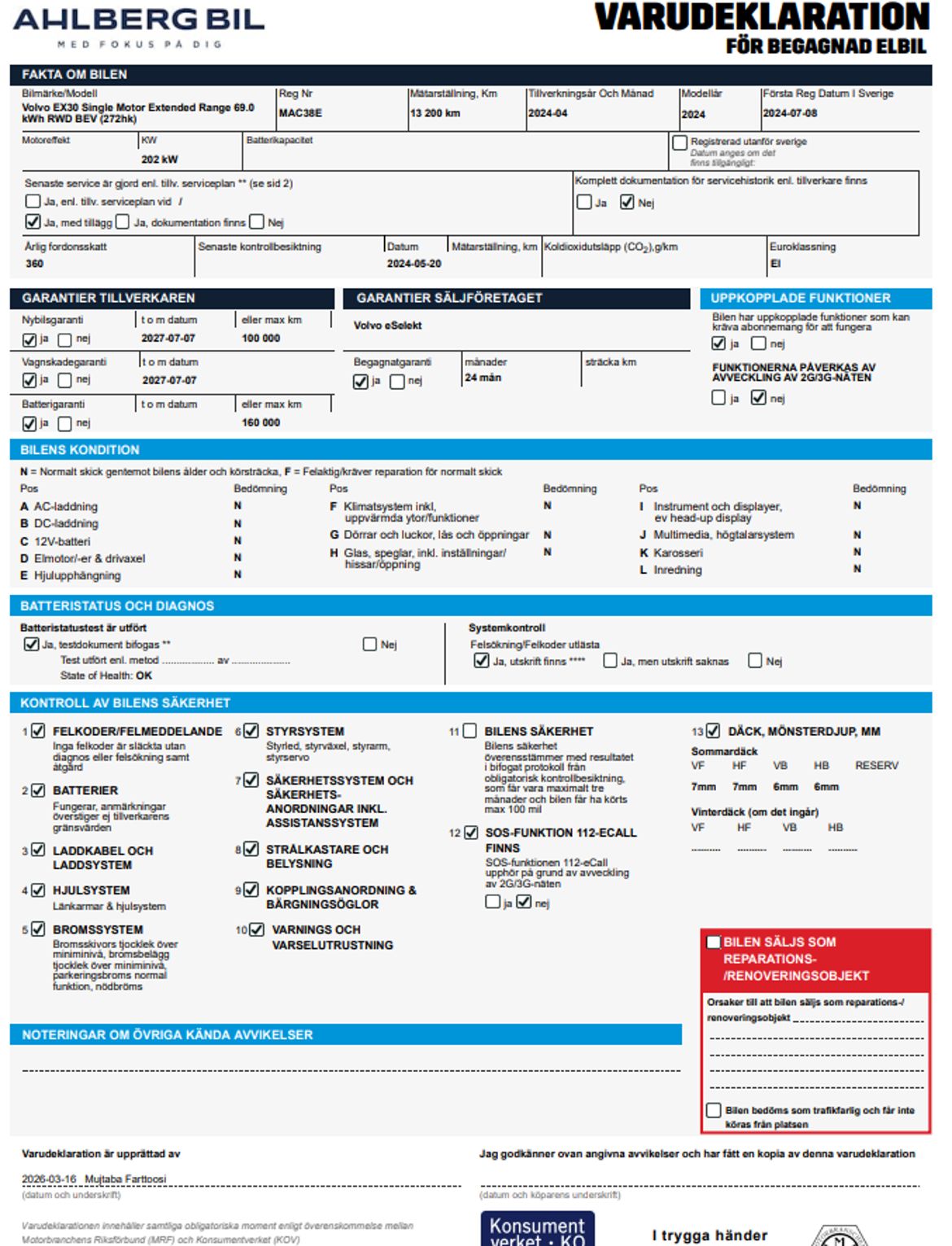 Volvo EX30 2024 - miniatyr 26