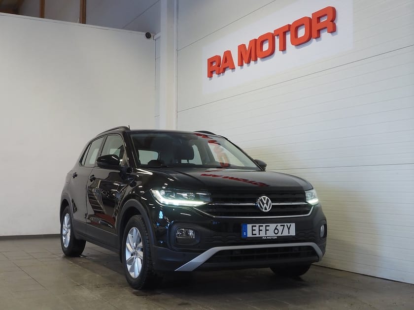Bild 1 av Volkswagen T-Cross 1.0 TSI 95hk Pluspkt Komfortpkt Keyless PDC Lane Assist