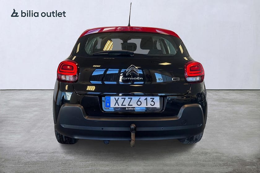 Bild 5 av Citroën C3 1.2 VTi Feel 83hk / Drag CarPlay Sensorer Farthållare