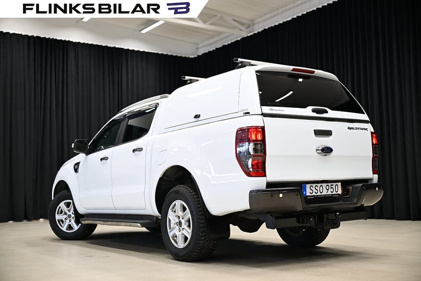 Bild 4 av Ford Ranger Dubbelhytt 200HK Automat|Wildtrack|Kåpa|Släde|Drag|Värmare|SeUtr!