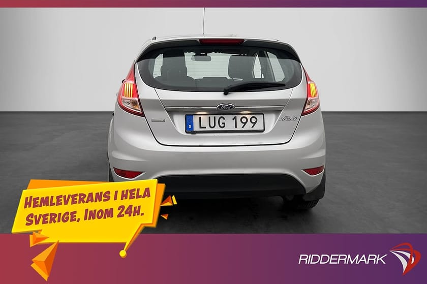 Bild 5 av Ford Fiesta 1.0 EcoBoost 100hk Titanium 0.49l/mil