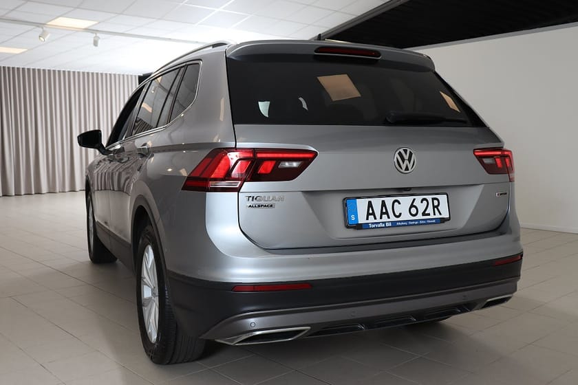 Bild 4 av Volkswagen Tiguan Allspace 7-sätes 2.0 TSI 190HK 4M 7-Sits Värmare Drag B-Kamera