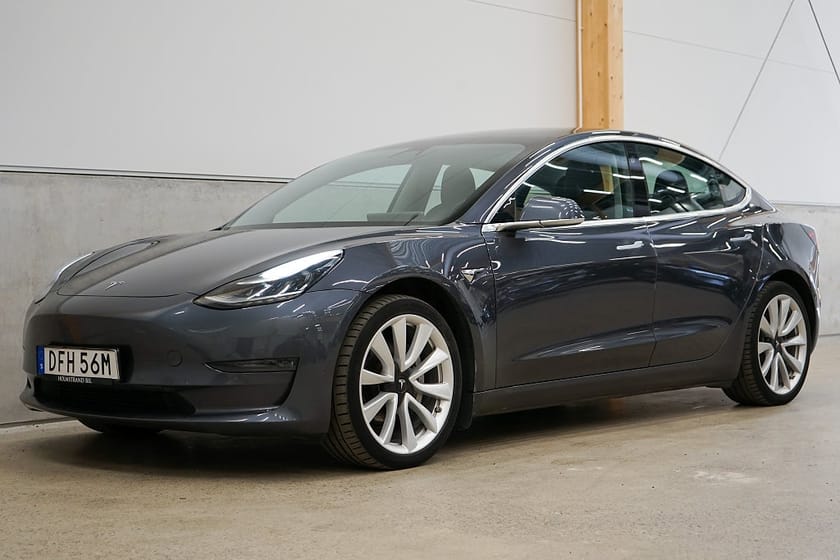 Bild 4 av Tesla Model 3 Long Range AWD Drag Kamera Pano Premium Ljud