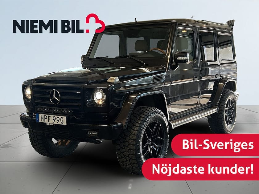 Bild 1 av Mercedes-Benz G 350 CDI L 7G MoK/Kamera/Skinn/Carplay/Förhöjd/Designo