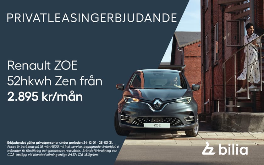 Bild 3 av Renault ZOE R110 PhII 52 kWh Zen Batteriköp II