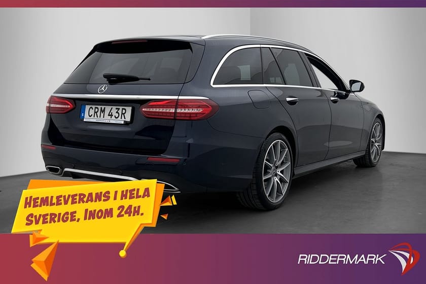 Bild 5 av Mercedes-Benz E 220 T d 4MATIC 4M AMG Burmester 360° Elstolar MOMS