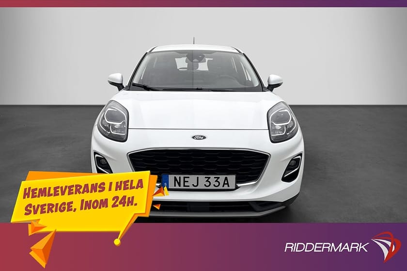 Bild 1 av Ford Puma Hybrid 125hk Titanium Navi Rattvärme Sensorer