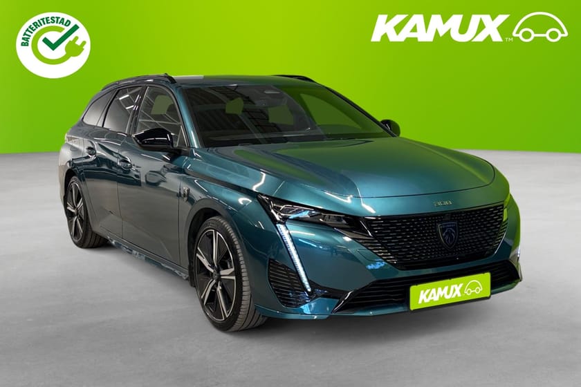 Bild 1 av Peugeot 308 SW Plug-In Hybrid 225 224hk GT 360° Kamera Navi MOMS