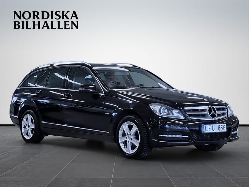 Bild 1 av Mercedes-Benz C 180 T BE BlueEFFICIENCY 7G-Tronic Avantgarde Nyservad Drag