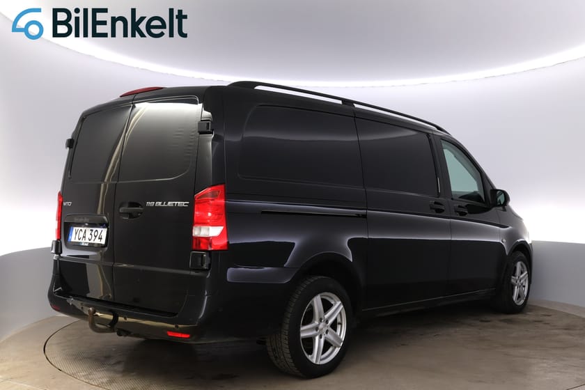 Bild 3 av Mercedes-Benz Vito 119 BlueTEC 3.0t Lång Auto Drag B-Kamera Värmare 190hk