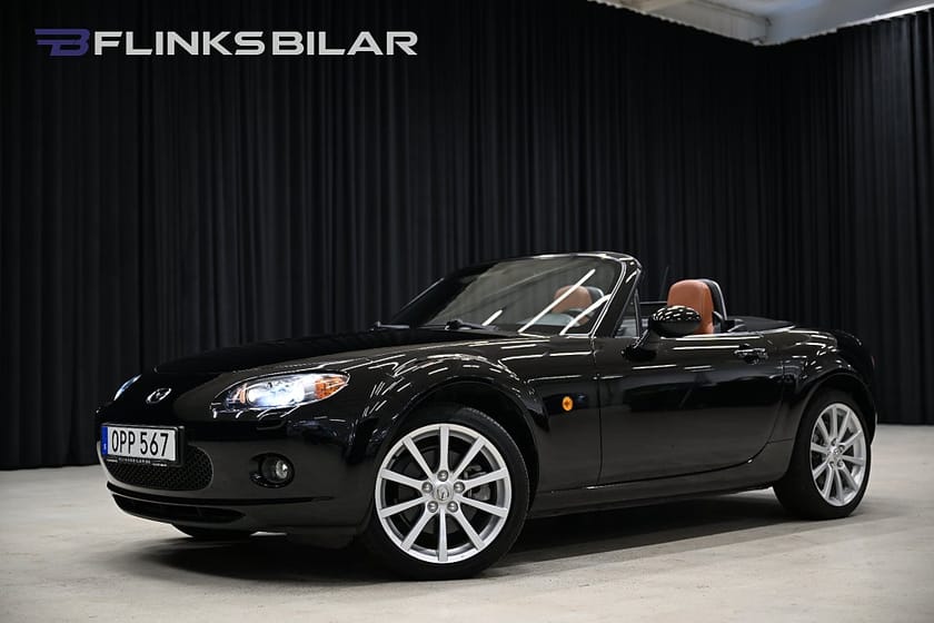 Bild 1 av Mazda MX-5 Soft-top 2.0 MZR 160HK Softtop|Skinn|AC|Lågmil