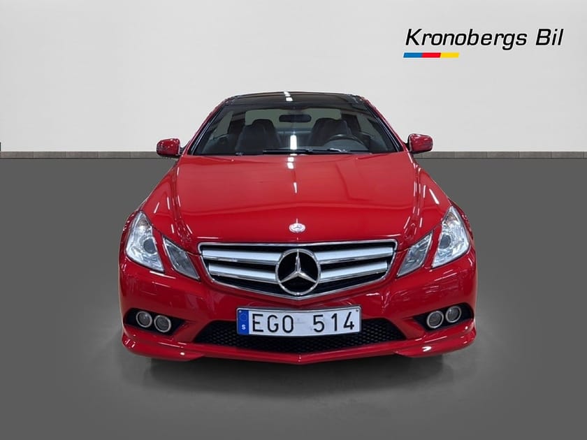 Bild 2 av Mercedes-Benz E 220 CDI Coupé BE 170hk AMG-Paket Panorama Sv-Såld Manuell