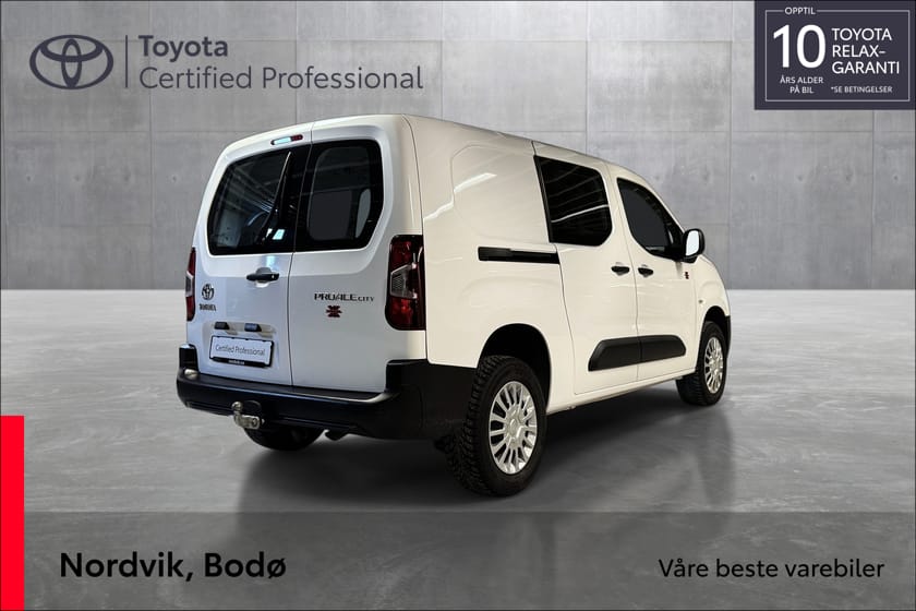 Bilde 5 av Toyota ProAce City L2 Lang 4x4 skyvedør begge sider | SmartCargo|