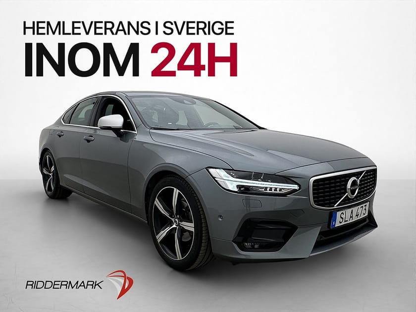 Bild 1 av Volvo S90 D4 AWD R-Design Taklucka Kamera Värmare CarPlay