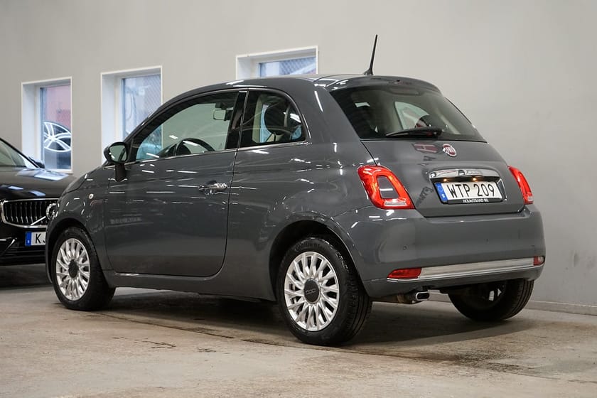 Bild 4 av Fiat 500 1.2 8V Lounge Taklucka Bluetooth K-rem bytt & Nyservad