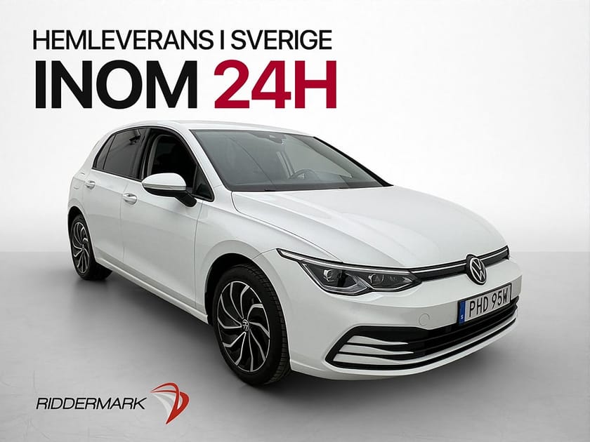 Bild 1 av Volkswagen Golf 1.5 eTSI 150hk P-Värm Navi Ambient Rattvärme