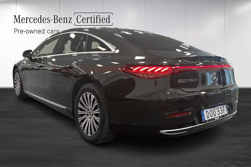 Bild 4 av Mercedes-Benz EQS 450+ Airmatic Panorama Head-Up Minnesstolar Rattvärme