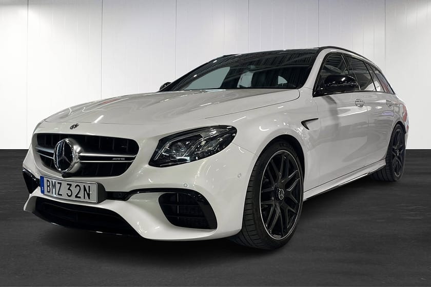 Bild 1 av Mercedes-Benz AMG E 63 S T 4MATIC+ Burmester Läder Kolfiber 1628 Mil!