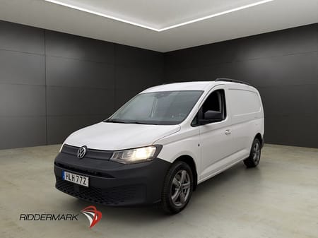 Volkswagen Caddy Cargo Maxi Värmare Drag Kamera CARPLAY MOMS