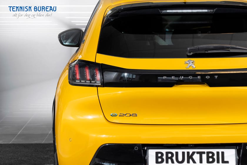 Bilde 5 av Peugeot e-208 136HK GT Navi, ACC, 180°, RV 340km WLTP