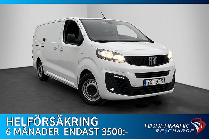 Bild 1 av Fiat E-Scudo 75 Skåpbil L3 136hk 3-Sits Navi CarPlay Farthållare MOMS