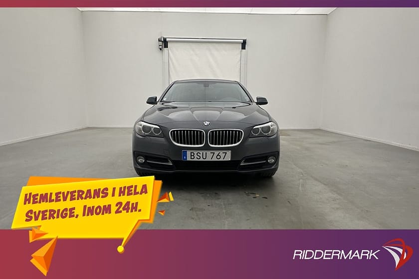 Bild 2 av BMW 520d Sedan 520 Steptronic 190hk Drag P Sensorer Skinn