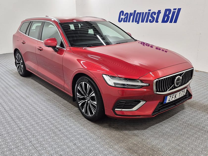 Bild 3 av Volvo V60 T6 Recharge Core Bright plug in 350HK 4x4 Läder