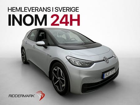 Volkswagen ID.3 Pro S 82 kWh 204hk Värmare CarPlay Rattvärme