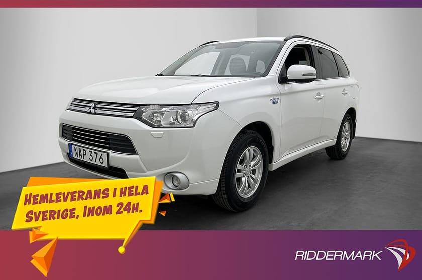 Bild 3 av Mitsubishi Outlander PHEV CVT Business Dragkrok Kamera Navi