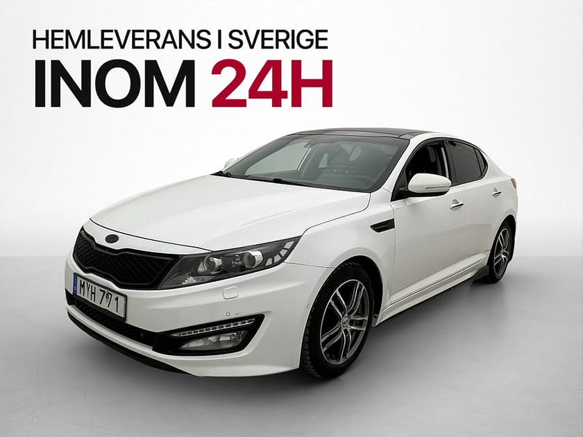 Bild 3 av Kia Optima 1.7 136hk Executive Panorama Värmare Kamera Skinn