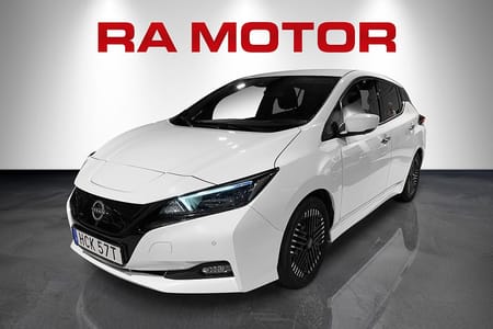 Nissan Leaf N-Connecta 40kWh | Värmepump | 360° Kamera | Moms | Nav