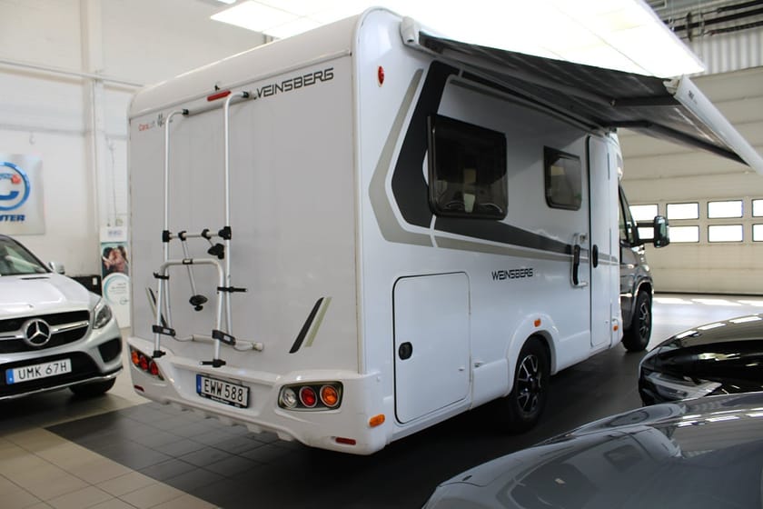 Bild 3 av Weinsberg Campervan Fiat CaraLoft 600 Solpanel/Tv/Markis/SvSåld/kamremsbytt