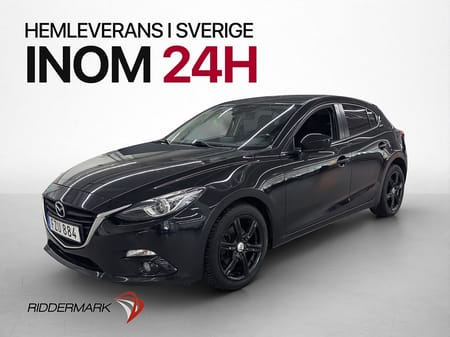 Mazda 3 Sport 2.2 SKYACTIV 150hk P-sensorer Navi Bluettoh AC