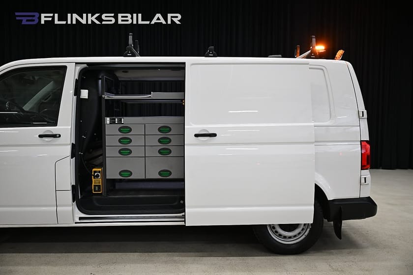 Bild 5 av Volkswagen Transporter 4Motion 150HK L2|Dubbeldörr|Inredd|Drag|Värmare|EnÄgare